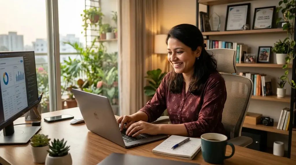 Bangladeshi freelancer working